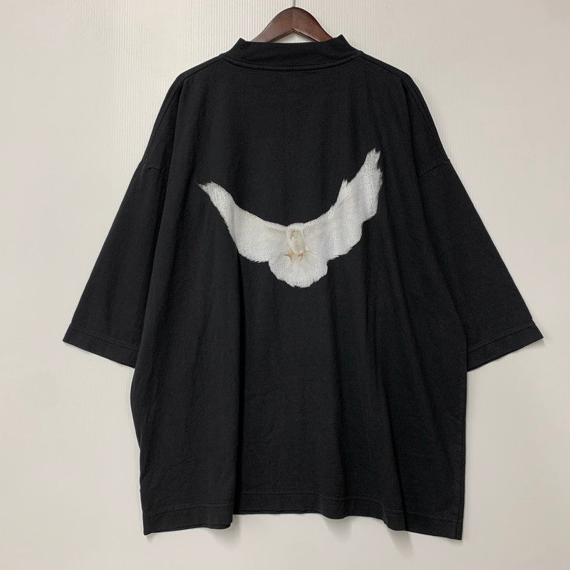 【中古品】【メンズ】 YEEZY GAP ENGINEERED BY BALENCIAGA イージーギャップ エンジニアード バイ バレンシアガ 471286-02-1 DOVE NO SEAM TEE ダヴ ノー シーム ティー トップス 半袖 142-260606-cs-10-izu サイズ：SMALL カラー：ブラック 万代Net店