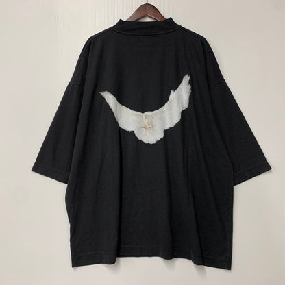 【中古品】【メンズ】 YEEZY GAP ENGINEERED BY BALENCIAGA イージーギャップ エンジニアード バイ バレンシアガ 471286-02-1 DOVE NO SEAM TEE ダヴ ノー シーム ティー トップス 半袖 142-260606-cs-10-izu サイズ：SMALL カラー：ブラック 万代Net店