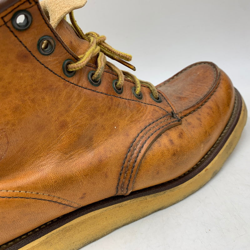 【現状渡し品】【メンズ】 RED WING レッドウィング 犬刻印 875 IRISH SETTER アイリッシュ セッター ブーツ シューズ 靴 164-260606-cs-04-izu サイズ：US 9 カラー：ブラウン 万代Net店
