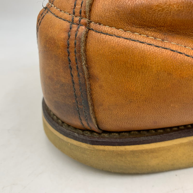 【現状渡し品】【メンズ】 RED WING レッドウィング 犬刻印 875 IRISH SETTER アイリッシュ セッター ブーツ シューズ 靴 164-260606-cs-04-izu サイズ：US 9 カラー：ブラウン 万代Net店