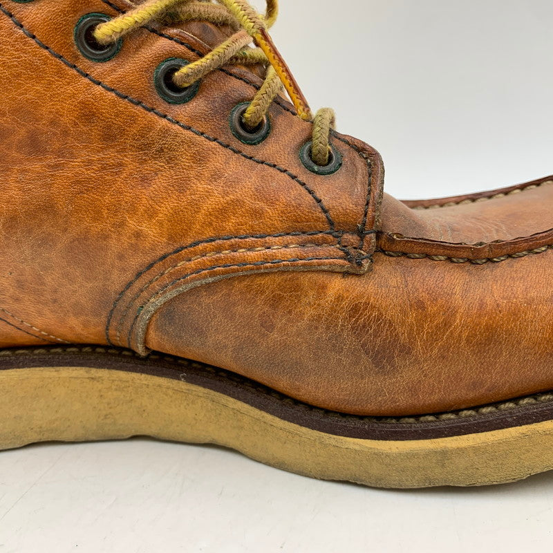 【現状渡し品】【メンズ】 RED WING レッドウィング 犬刻印 875 IRISH SETTER アイリッシュ セッター ブーツ シューズ 靴 164-260606-cs-04-izu サイズ：US 9 カラー：ブラウン 万代Net店