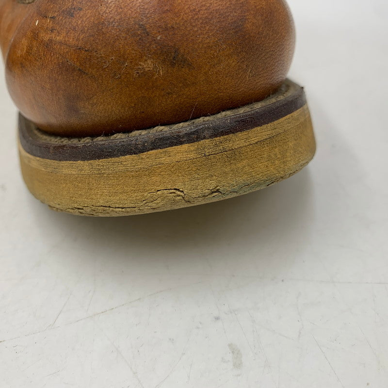 【現状渡し品】【メンズ】 RED WING レッドウィング 犬刻印 875 IRISH SETTER アイリッシュ セッター ブーツ シューズ 靴 164-260606-cs-04-izu サイズ：US 9 カラー：ブラウン 万代Net店
