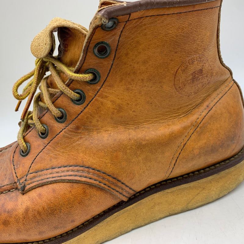 【現状渡し品】【メンズ】 RED WING レッドウィング 犬刻印 875 IRISH SETTER アイリッシュ セッター ブーツ シューズ 靴 164-260606-cs-04-izu サイズ：US 9 カラー：ブラウン 万代Net店