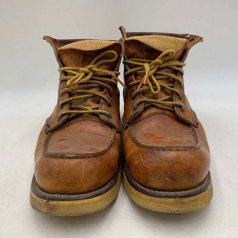 【現状渡し品】【メンズ】 RED WING レッドウィング 犬刻印 875 IRISH SETTER アイリッシュ セッター ブーツ シューズ 靴 164-260606-cs-04-izu サイズ：US 9 カラー：ブラウン 万代Net店