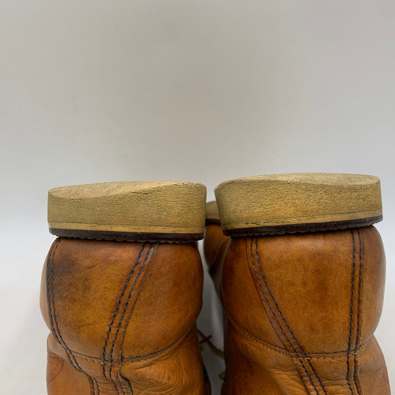 【現状渡し品】【メンズ】 RED WING レッドウィング 犬刻印 875 IRISH SETTER アイリッシュ セッター ブーツ シューズ 靴 164-260606-cs-04-izu サイズ：US 9 カラー：ブラウン 万代Net店
