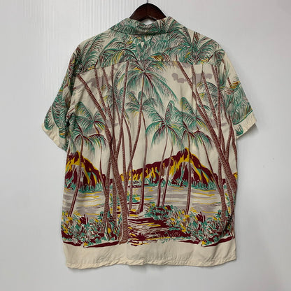 【中古品】【メンズ】 SUN SURF サンサーフ DK36202 DUKE KAHANAMOKU ALOHA SHIRT "COCONUT PALMS＆DIAMOND HEAD" デューク カハナモク アロハ シャツ トップス 半袖 145-260606-cs-12-izu サイズ：M カラー：マルチ 万代Net店
