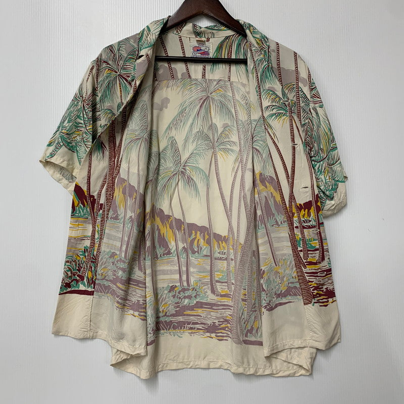 【中古品】【メンズ】 SUN SURF サンサーフ DK36202 DUKE KAHANAMOKU ALOHA SHIRT "COCONUT PALMS＆DIAMOND HEAD" デューク カハナモク アロハ シャツ トップス 半袖 145-260606-cs-12-izu サイズ：M カラー：マルチ 万代Net店