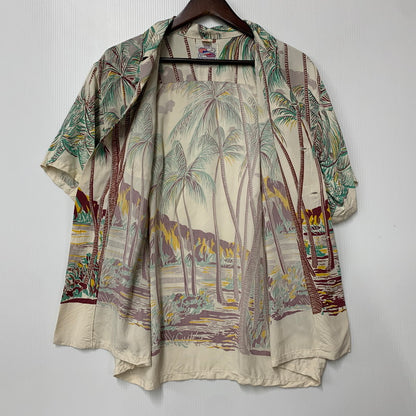 【中古品】【メンズ】 SUN SURF サンサーフ DK36202 DUKE KAHANAMOKU ALOHA SHIRT "COCONUT PALMS＆DIAMOND HEAD" デューク カハナモク アロハ シャツ トップス 半袖 145-260606-cs-12-izu サイズ：M カラー：マルチ 万代Net店