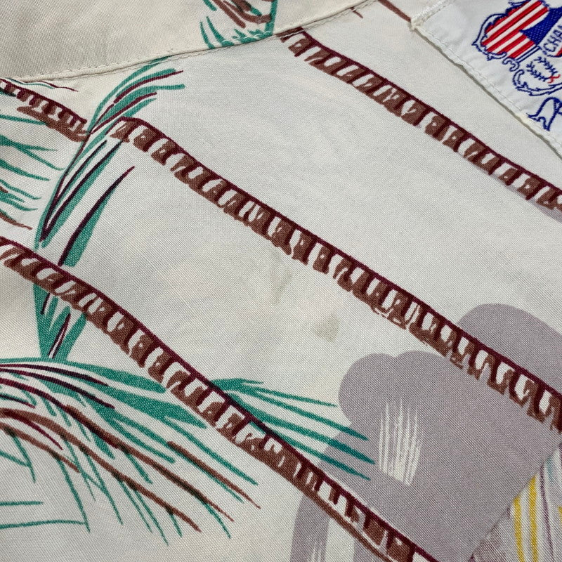 【中古品】【メンズ】 SUN SURF サンサーフ DK36202 DUKE KAHANAMOKU ALOHA SHIRT "COCONUT PALMS＆DIAMOND HEAD" デューク カハナモク アロハ シャツ トップス 半袖 145-260606-cs-12-izu サイズ：M カラー：マルチ 万代Net店