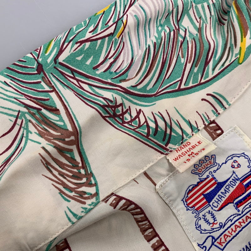 【中古品】【メンズ】 SUN SURF サンサーフ DK36202 DUKE KAHANAMOKU ALOHA SHIRT "COCONUT PALMS＆DIAMOND HEAD" デューク カハナモク アロハ シャツ トップス 半袖 145-260606-cs-12-izu サイズ：M カラー：マルチ 万代Net店