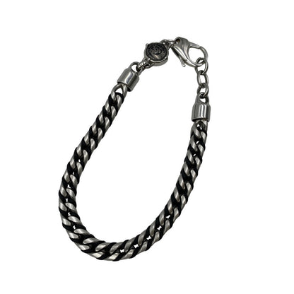 【中古品】【メンズ/レディース】 DIESEL ディーゼル STAINLESS CHAIN BRACELET ステンレス チェーン ブレスレット アクセサリー 192-260609-cs-08-izu カラー：シルバー 万代Net店