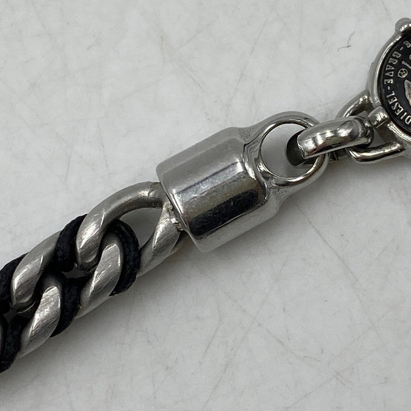 【中古品】【メンズ/レディース】 DIESEL ディーゼル STAINLESS CHAIN BRACELET ステンレス チェーン ブレスレット アクセサリー 192-260609-cs-08-izu カラー：シルバー 万代Net店