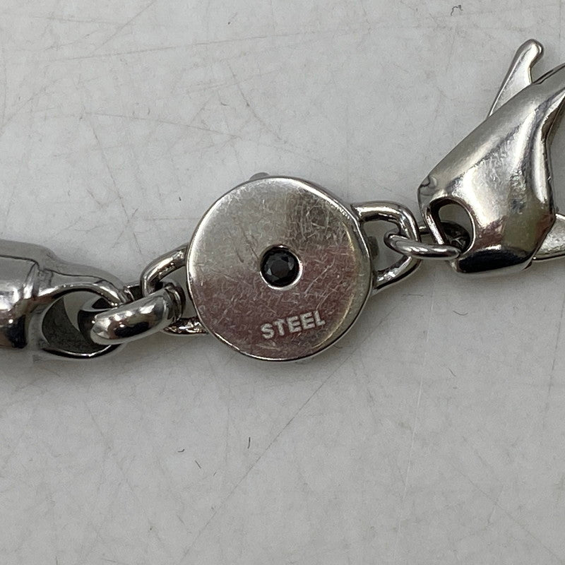【中古品】【メンズ/レディース】 DIESEL ディーゼル STAINLESS CHAIN BRACELET ステンレス チェーン ブレスレット アクセサリー 192-260609-cs-08-izu カラー：シルバー 万代Net店