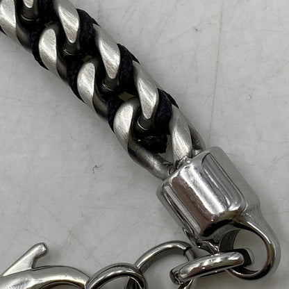 【中古品】【メンズ/レディース】 DIESEL ディーゼル STAINLESS CHAIN BRACELET ステンレス チェーン ブレスレット アクセサリー 192-260609-cs-08-izu カラー：シルバー 万代Net店