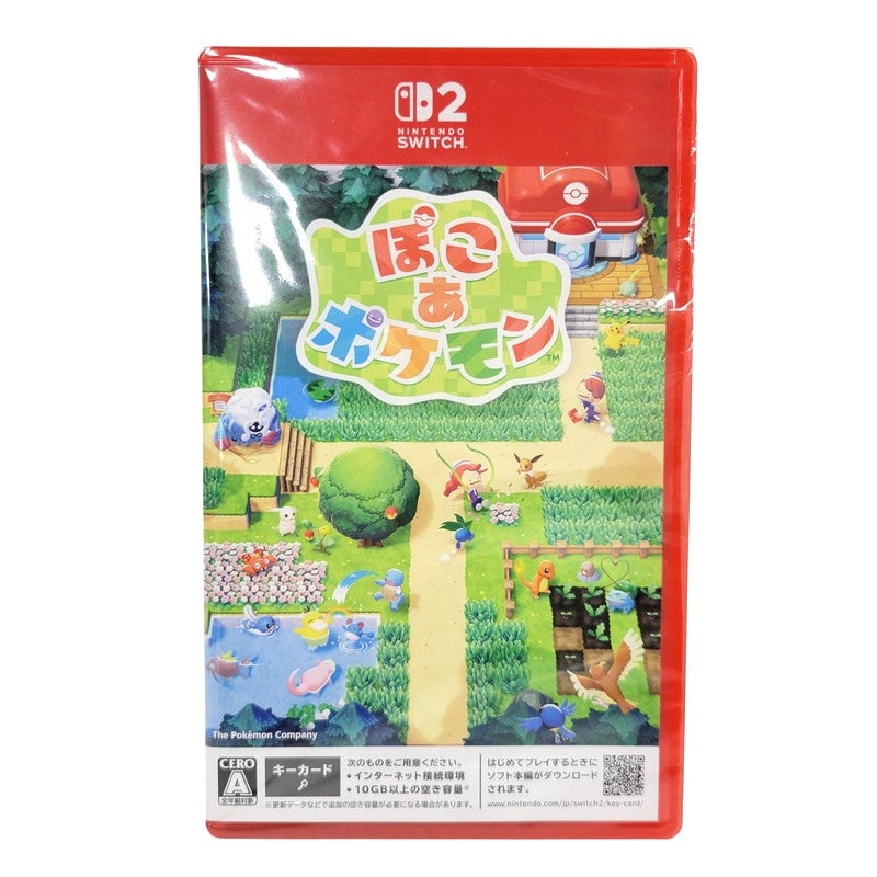 【中古美品】 【未開封】【ゲーム】ぽこ あ ポケモン CERO区分_A 全年齢対象 Nintendo Switch 2 任天堂 スイッチ2 ソフト 029-260606-as-10-izu 万代Net店