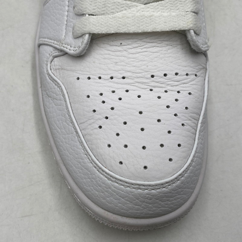 【中古品】【メンズ】 NIKE ナイキ WMNS AIR JORDAN 1 LOW SE CZ4776-100 ウィメンズ エア ジョーダン 1 ロー SE スニーカー 靴 160-260607-as-11-izu サイズ：28.5cm カラー：WHITE/METALLIC GOLD-WHITE 万代Net店