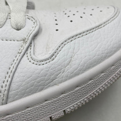 【中古品】【メンズ】 NIKE ナイキ WMNS AIR JORDAN 1 LOW SE CZ4776-100 ウィメンズ エア ジョーダン 1 ロー SE スニーカー 靴 160-260607-as-11-izu サイズ：28.5cm カラー：WHITE/METALLIC GOLD-WHITE 万代Net店