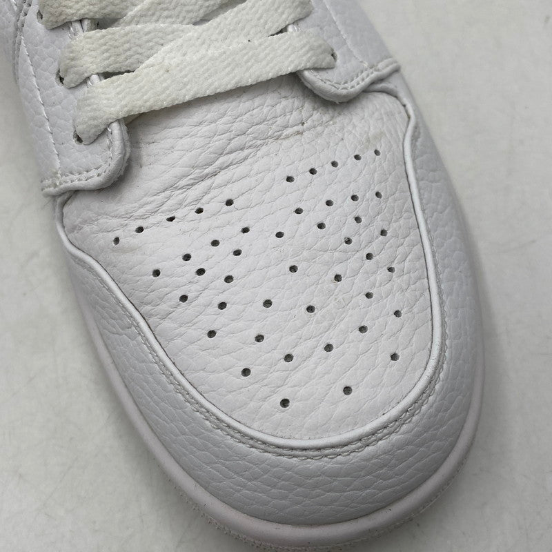 【中古品】【メンズ】 NIKE ナイキ WMNS AIR JORDAN 1 LOW SE CZ4776-100 ウィメンズ エア ジョーダン 1 ロー SE スニーカー 靴 160-260607-as-11-izu サイズ：28.5cm カラー：WHITE/METALLIC GOLD-WHITE 万代Net店