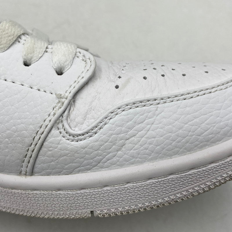 【中古品】【メンズ】 NIKE ナイキ WMNS AIR JORDAN 1 LOW SE CZ4776-100 ウィメンズ エア ジョーダン 1 ロー SE スニーカー 靴 160-260607-as-11-izu サイズ：28.5cm カラー：WHITE/METALLIC GOLD-WHITE 万代Net店