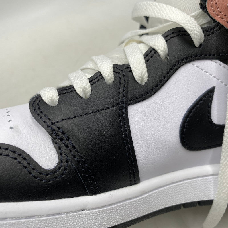 【中古品】【メンズ】 NIKE ナイキ AIR JORDAN 1 MID DQ8426-100 エア ジョーダン 1 ミッド スニーカー シューズ 靴 160-260607-as-08-izu サイズ：28.5cm カラー：WHITE/BLACK-RUST PINK 万代Net店
