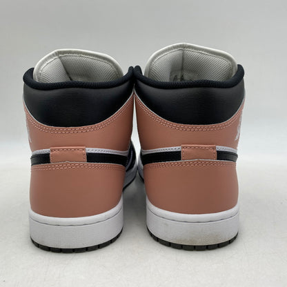 【中古品】【メンズ】 NIKE ナイキ AIR JORDAN 1 MID DQ8426-100 エア ジョーダン 1 ミッド スニーカー シューズ 靴 160-260607-as-08-izu サイズ：28.5cm カラー：WHITE/BLACK-RUST PINK 万代Net店