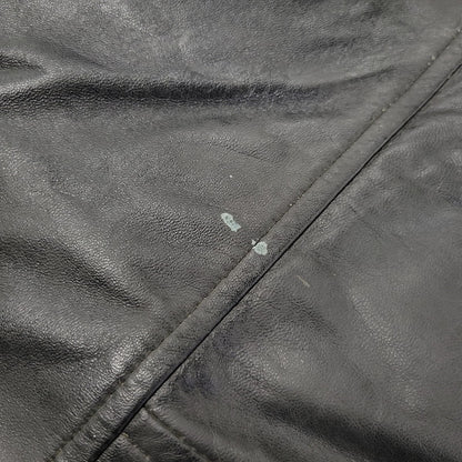【現状渡し品】【メンズ】 BURBERRY BLACK LABEL バーバリーブラックレーベル BMP07-308-09 SHEEPSKIN SIDELINE JACKET シープスキン サイドライン ジャケット アウター 141-260613-ya-01-izu サイズ：L カラー：ブラック 万代Net店
