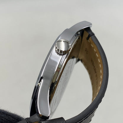 【中古品】【メンズ/レディース】 COACH コーチ 118.2.112.1640 BAXTER ANALOG QUARTZ バクスター アナログ クオーツ 腕時計 時計 197-260609-cs-10-izu カラー：ブラック×シルバー 万代Net店