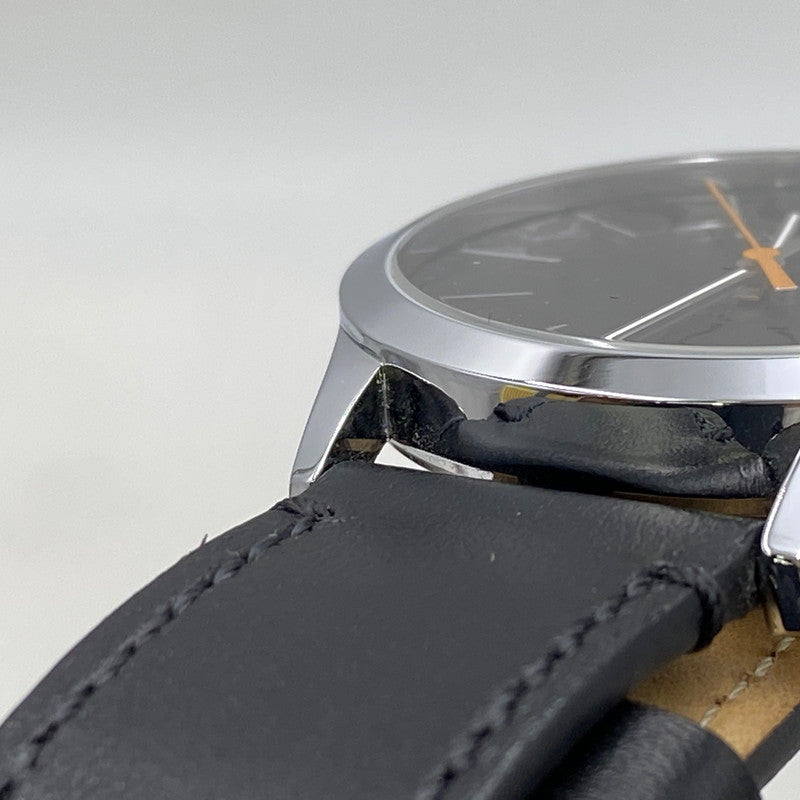 【中古品】【メンズ/レディース】 COACH コーチ 118.2.112.1640 BAXTER ANALOG QUARTZ バクスター アナログ クオーツ 腕時計 時計 197-260609-cs-10-izu カラー：ブラック×シルバー 万代Net店