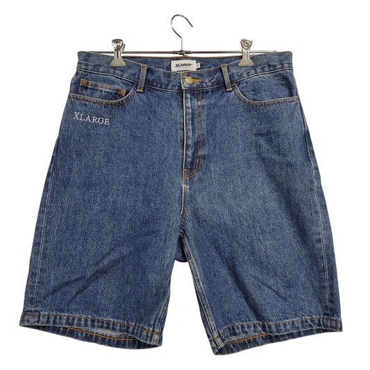 【中古品】【メンズ】 XLARGE エクストララージ 01181703 18SS DENIM SHORT PANTS デニム ショート パンツ ボトムス ズボン 153-260613-cs-08-izu サイズ：32 カラー：インディゴ 万代Net店