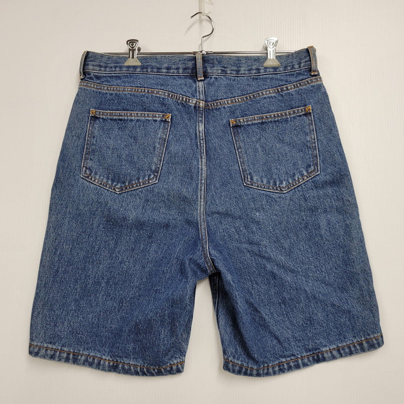 【中古品】【メンズ】 XLARGE エクストララージ 01181703 18SS DENIM SHORT PANTS デニム ショート パンツ ボトムス ズボン 153-260613-cs-08-izu サイズ：32 カラー：インディゴ 万代Net店