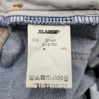 【中古品】【メンズ】 XLARGE エクストララージ 01181703 18SS DENIM SHORT PANTS デニム ショート パンツ ボトムス ズボン 153-260613-cs-08-izu サイズ：32 カラー：インディゴ 万代Net店