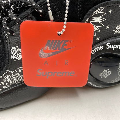 【中古美品】【メンズ】 NIKE ナイキ × SUPREME シュプリーム AIR ZOOM FLIGHT 95 SP DJ8604-001 エア ズームフライト 95 SP スニーカー シューズ 靴 160-260607-as-02-izu サイズ：26.5cm カラー：BLACK/WHITE 万代Net店