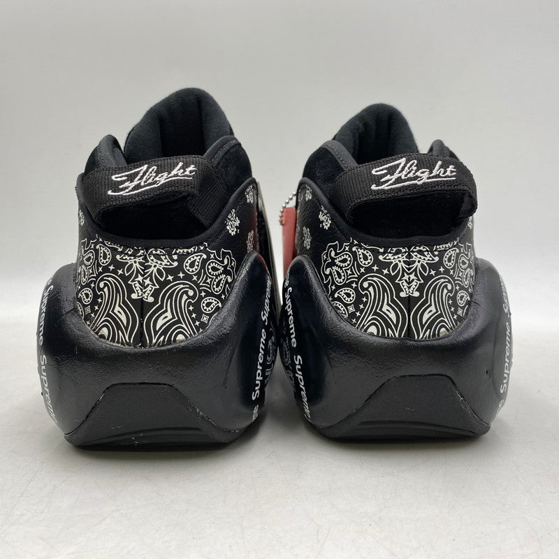 【中古美品】【メンズ】 NIKE ナイキ × SUPREME シュプリーム AIR ZOOM FLIGHT 95 SP DJ8604-001 エア ズームフライト 95 SP スニーカー シューズ 靴 160-260607-as-02-izu サイズ：26.5cm カラー：BLACK/WHITE 万代Net店
