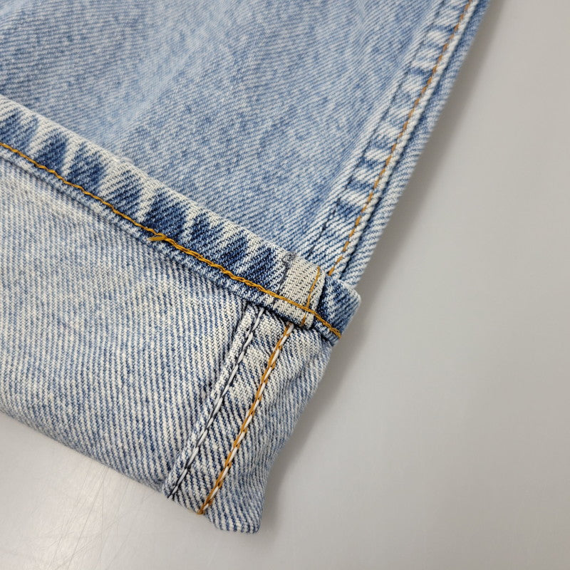 【中古品】【メンズ】 LEVI'S リーバイス USA製 刻印551 オレンジタブ SMALLE 不均等V 718 DENIM PANTS デニム パンツ ズボン ボトムス 157-260613-ya-02-izu サイズ：29×34 カラー：ライトインディゴ 万代Net店