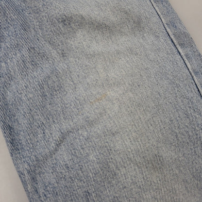 【中古品】【メンズ】 LEVI'S リーバイス USA製 刻印551 オレンジタブ SMALLE 不均等V 718 DENIM PANTS デニム パンツ ズボン ボトムス 157-260613-ya-02-izu サイズ：29×34 カラー：ライトインディゴ 万代Net店