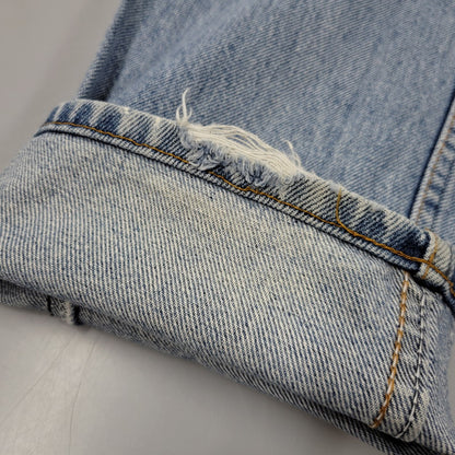 【中古品】【メンズ】 LEVI'S リーバイス USA製 刻印551 オレンジタブ SMALLE 不均等V 718 DENIM PANTS デニム パンツ ズボン ボトムス 157-260613-ya-02-izu サイズ：29×34 カラー：ライトインディゴ 万代Net店