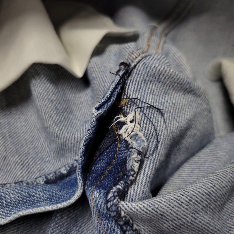 【中古品】【メンズ】 LEVI'S リーバイス USA製 刻印551 オレンジタブ SMALLE 不均等V 718 DENIM PANTS デニム パンツ ズボン ボトムス 157-260613-ya-02-izu サイズ：29×34 カラー：ライトインディゴ 万代Net店