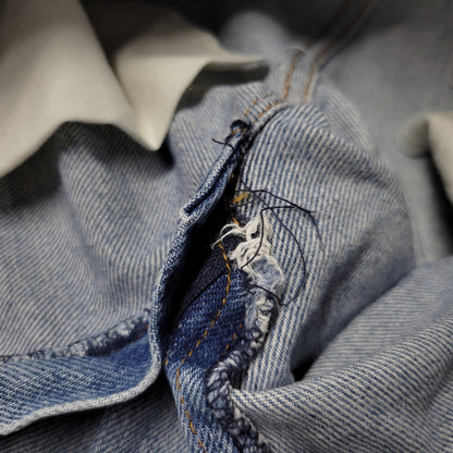 【中古品】【メンズ】 LEVI'S リーバイス USA製 刻印551 オレンジタブ SMALLE 不均等V 718 DENIM PANTS デニム パンツ ズボン ボトムス 157-260613-ya-02-izu サイズ：29×34 カラー：ライトインディゴ 万代Net店