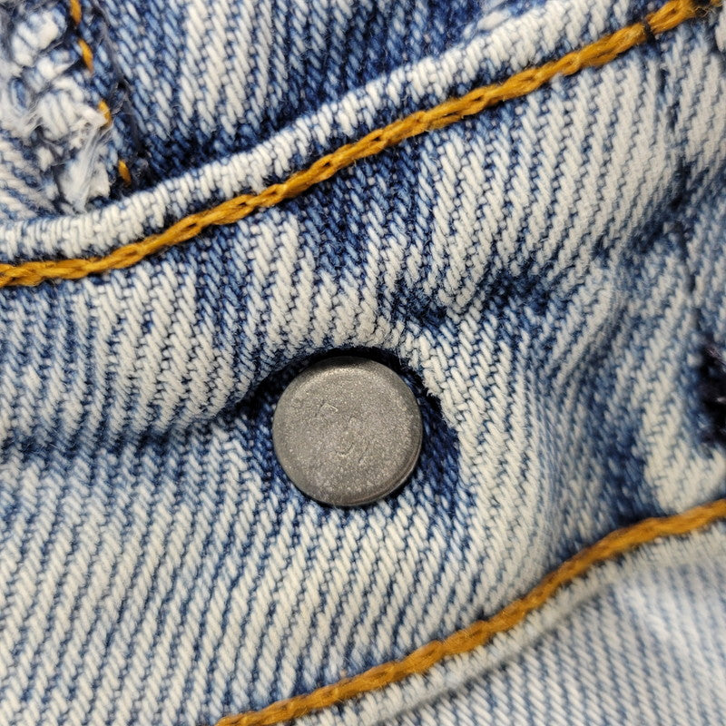 【中古品】【メンズ】 LEVI'S リーバイス USA製 刻印551 オレンジタブ SMALLE 不均等V 718 DENIM PANTS デニム パンツ ズボン ボトムス 157-260613-ya-02-izu サイズ：29×34 カラー：ライトインディゴ 万代Net店