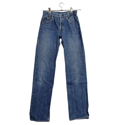【中古品】【メンズ】 LEVI'S リーバイス USA製 刻印553 SMALLE STUDENT スモール スチューデント 不均等V BUTTONFLY ボタンフライ 501 DENIM PANTS デニム パンツ ズボン ボトムス 157-260613-ya-03-izu サイズ：29×36 カラー：インディゴ 万代Net店