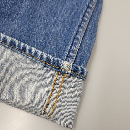 【中古品】【メンズ】 LEVI'S リーバイス USA製 刻印553 SMALLE STUDENT スモール スチューデント 不均等V BUTTONFLY ボタンフライ 501 DENIM PANTS デニム パンツ ズボン ボトムス 157-260613-ya-03-izu サイズ：29×36 カラー：インディゴ 万代Net店