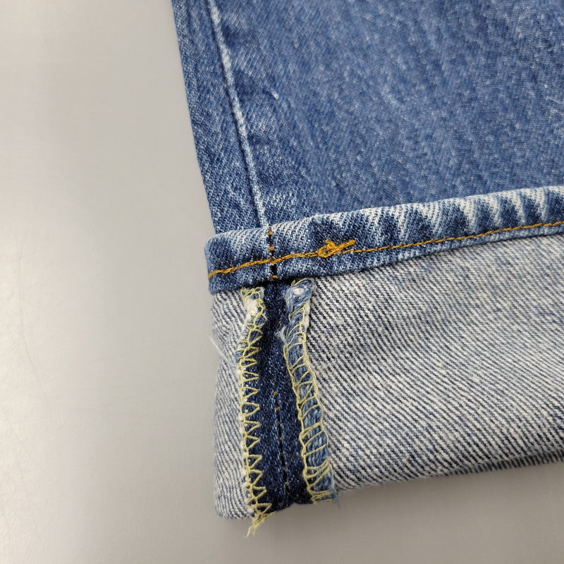 【中古品】【メンズ】 LEVI'S リーバイス USA製 刻印553 SMALLE STUDENT スモール スチューデント 不均等V BUTTONFLY ボタンフライ 501 DENIM PANTS デニム パンツ ズボン ボトムス 157-260613-ya-03-izu サイズ：29×36 カラー：インディゴ 万代Net店