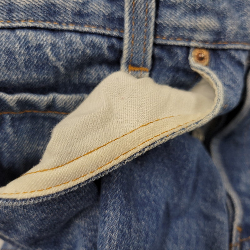 【中古品】【メンズ】 LEVI'S リーバイス USA製 刻印553 SMALLE STUDENT スモール スチューデント 不均等V BUTTONFLY ボタンフライ 501 DENIM PANTS デニム パンツ ズボン ボトムス 157-260613-ya-03-izu サイズ：29×36 カラー：インディゴ 万代Net店