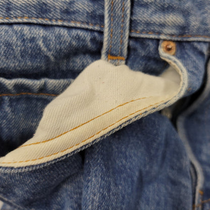 【中古品】【メンズ】 LEVI'S リーバイス USA製 刻印553 SMALLE STUDENT スモール スチューデント 不均等V BUTTONFLY ボタンフライ 501 DENIM PANTS デニム パンツ ズボン ボトムス 157-260613-ya-03-izu サイズ：29×36 カラー：インディゴ 万代Net店