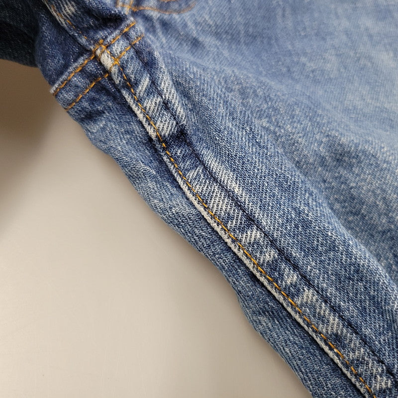 【中古品】【メンズ】 LEVI'S リーバイス USA製 刻印553 SMALLE STUDENT スモール スチューデント 不均等V BUTTONFLY ボタンフライ 501 DENIM PANTS デニム パンツ ズボン ボトムス 157-260613-ya-03-izu サイズ：29×36 カラー：インディゴ 万代Net店