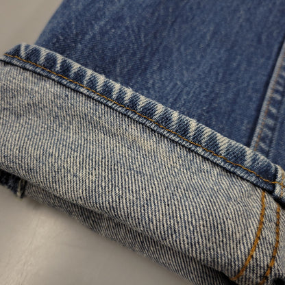 【中古品】【メンズ】 LEVI'S リーバイス USA製 刻印553 SMALLE STUDENT スモール スチューデント 不均等V BUTTONFLY ボタンフライ 501 DENIM PANTS デニム パンツ ズボン ボトムス 157-260613-ya-03-izu サイズ：29×36 カラー：インディゴ 万代Net店