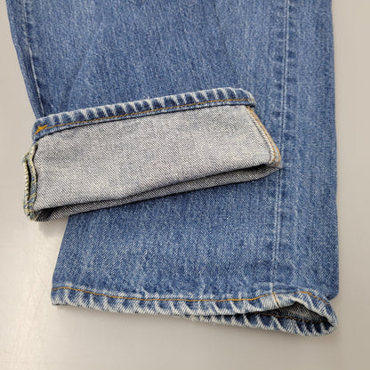 【中古品】【メンズ】 LEVI'S リーバイス USA製 刻印553 SMALLE STUDENT スモール スチューデント 不均等V BUTTONFLY ボタンフライ 501 DENIM PANTS デニム パンツ ズボン ボトムス 157-260613-ya-03-izu サイズ：29×36 カラー：インディゴ 万代Net店