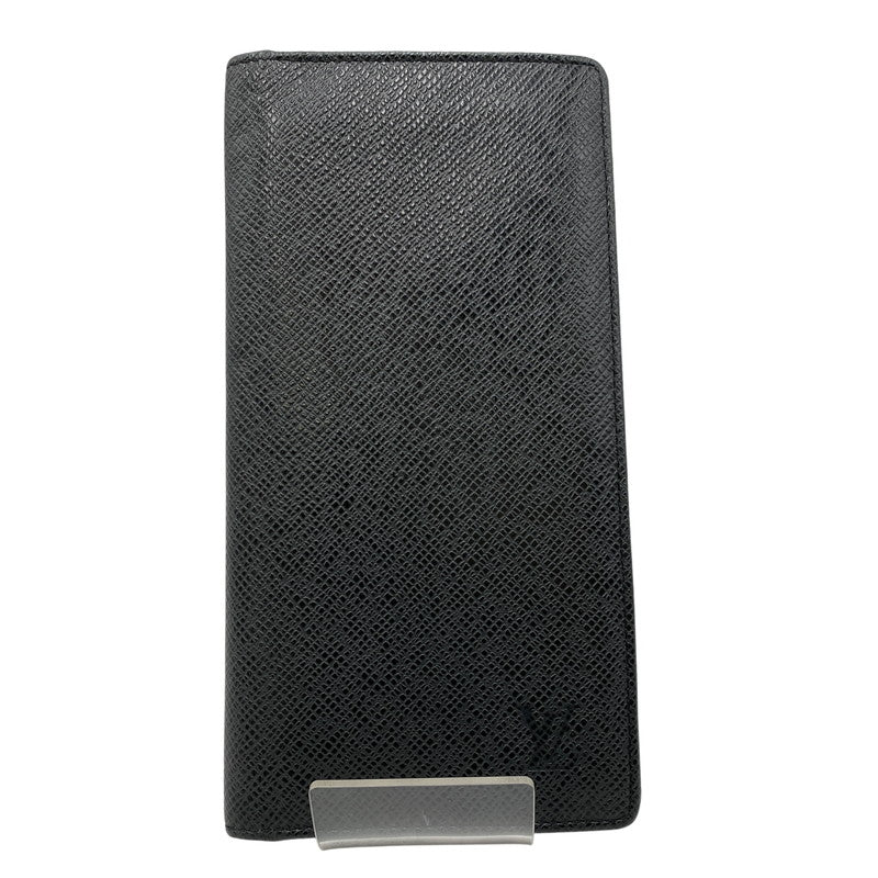 【中古品】【メンズ/レディース】 LOUIS VUITTON ルイ・ヴィトン M30501 TA1145 タイガ ポルトフォイユ ブラザ 長財布 財布 179-260609-cs-12-izu カラー：ブラック 万代Net店