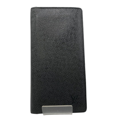 【中古品】【メンズ/レディース】 LOUIS VUITTON ルイ・ヴィトン M30501 TA1145 タイガ ポルトフォイユ ブラザ 長財布 財布 179-260609-cs-12-izu カラー：ブラック 万代Net店