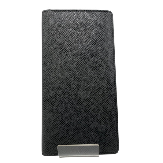 【中古品】【メンズ/レディース】 LOUIS VUITTON ルイ・ヴィトン M30501 TA1145 タイガ ポルトフォイユ ブラザ 長財布 財布 179-260609-cs-12-izu カラー：ブラック 万代Net店